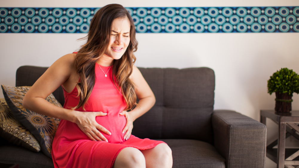 Tightness in stomach during pregnancy