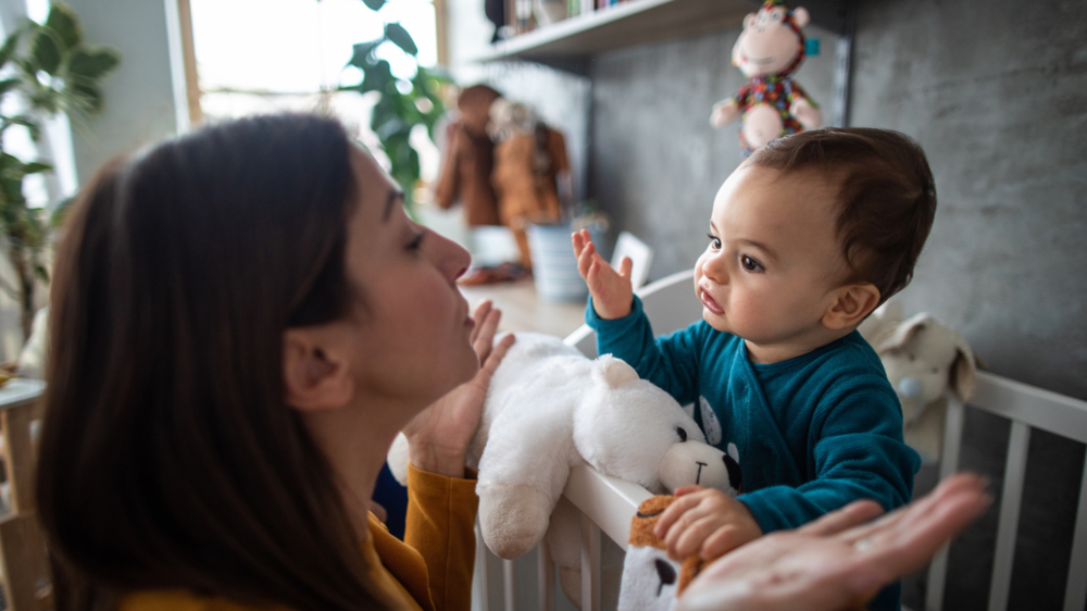 communicating with baby communicating with baby