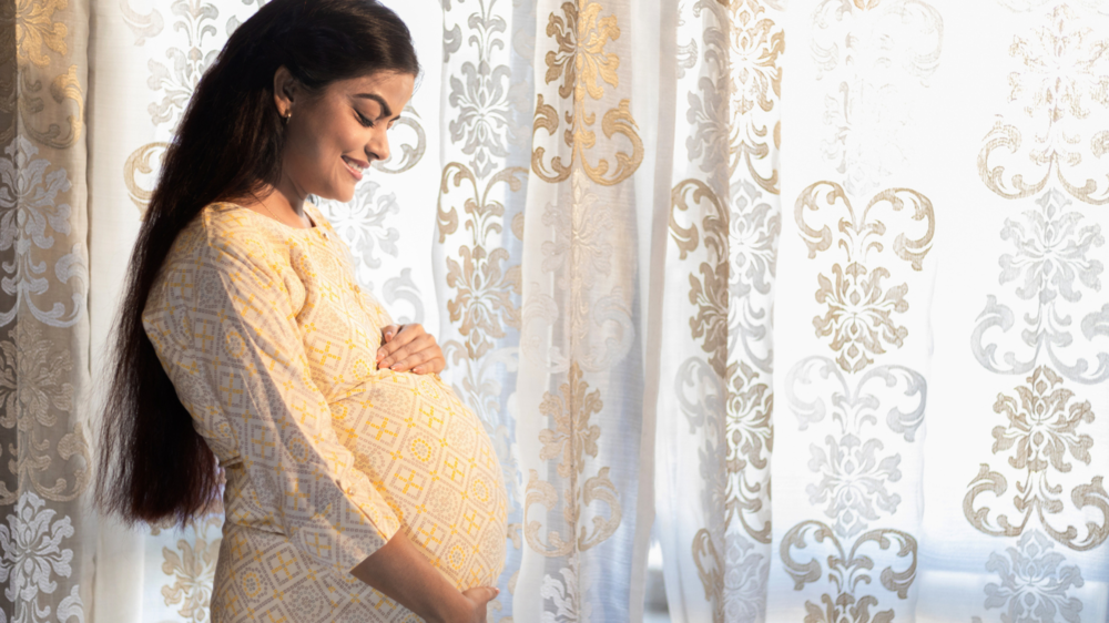 indian pregnant woman
