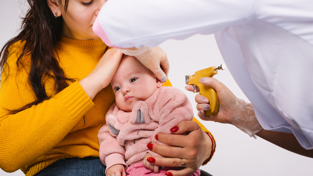 baby piercing