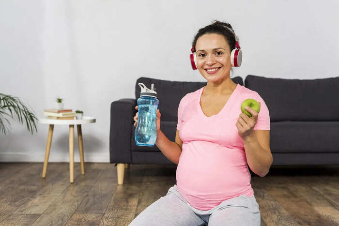 pregnant women hydration inside