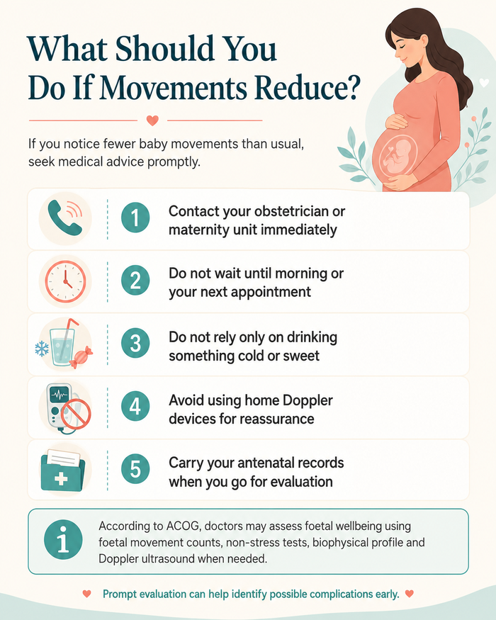 fetal movement reduction pregnancy warning sign
