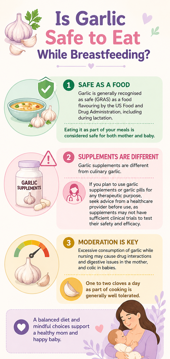 garlic for breastfeeding