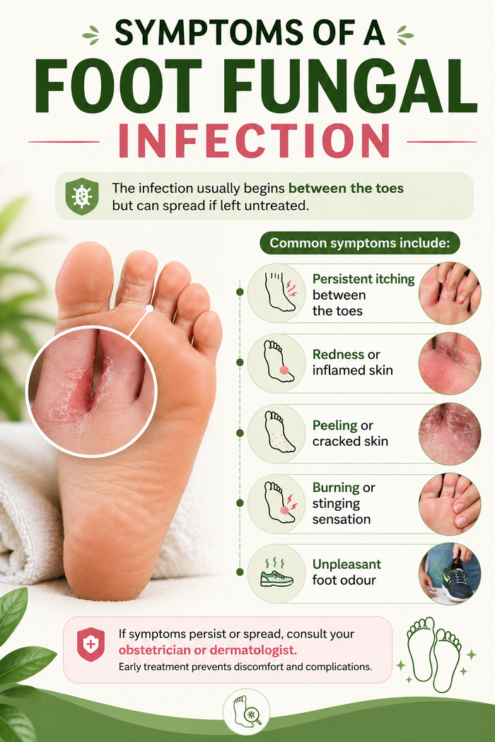 Foot fungal infections during pregnancy: symptoms and how to prevent