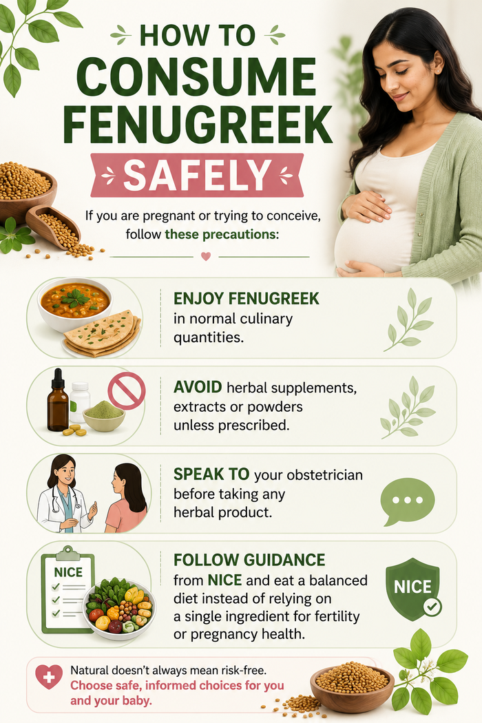 How to consume fenugreek or methi safely during pregnancy