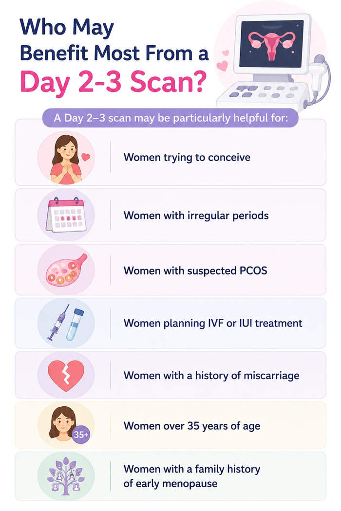 ​<strong>day 2-3 scan fertility</strong>​