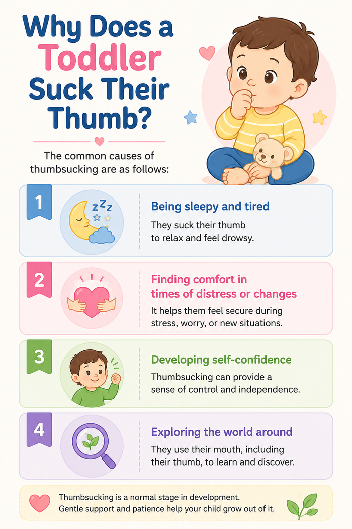toddler thumb sucking