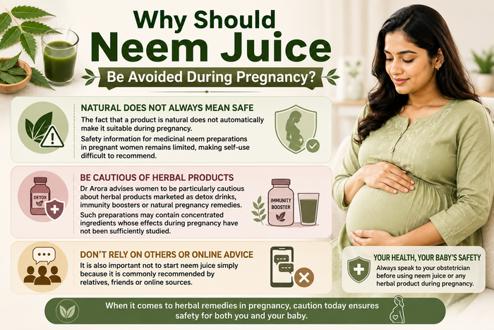 Why pregnant women should avoid neem juice