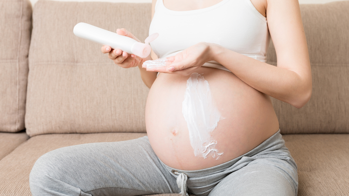 pregnant belly care routine2