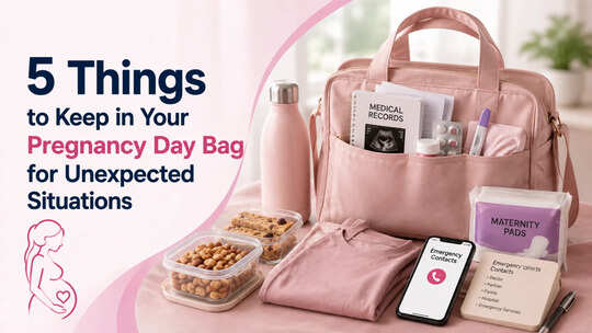 5 Things to Keep in Your Pregnancy Day Bag for Unexpected Situations