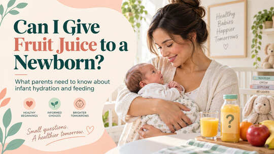 Can Newborns Have Fruit Juice? What Parents Should Know, According To A Doctor