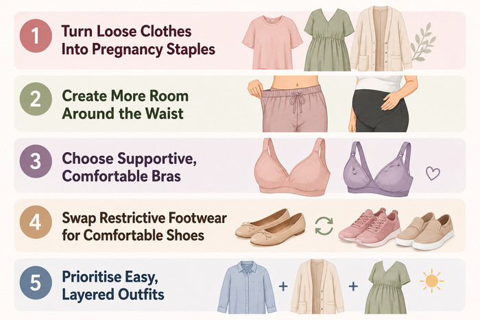How to optimise your pregnancy wardrobe