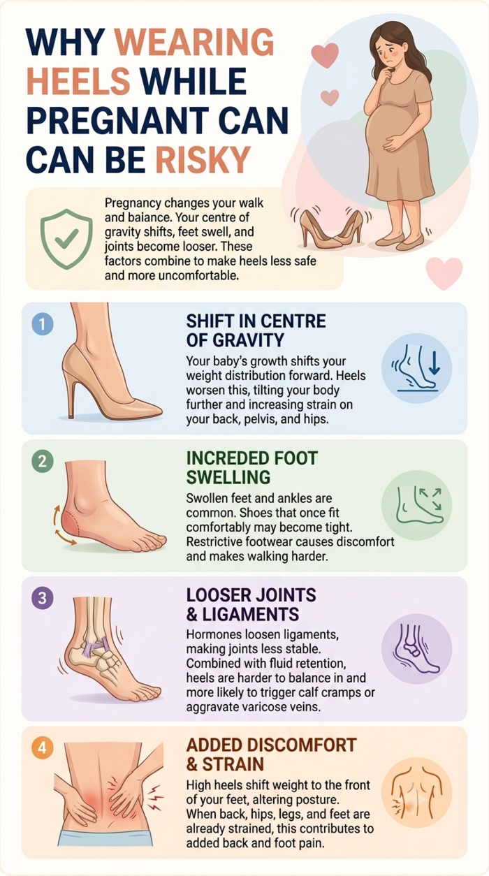 high heels pregnancy