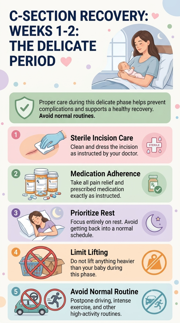 c section recovery