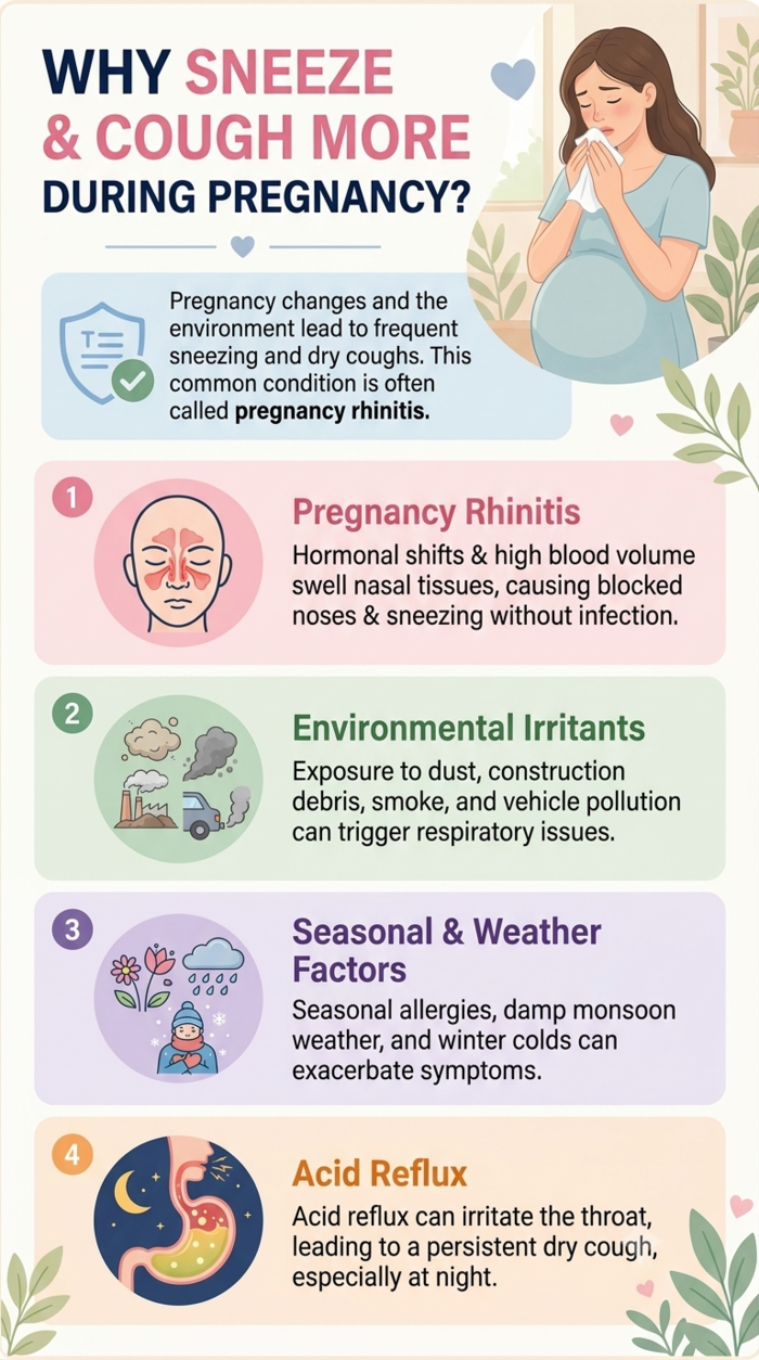 cough and sneeze in pregnancy