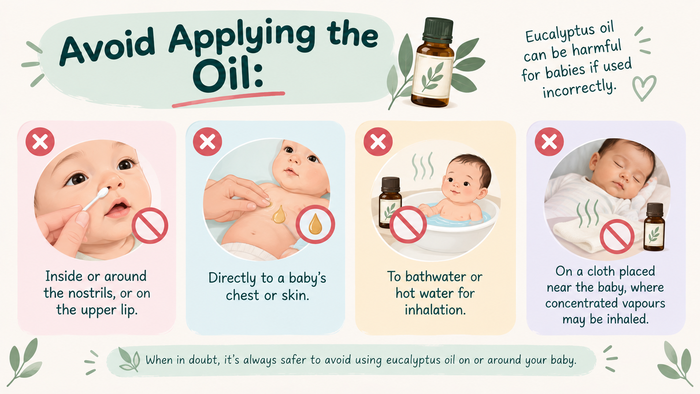 Is eucalyptus oil safe for babies?