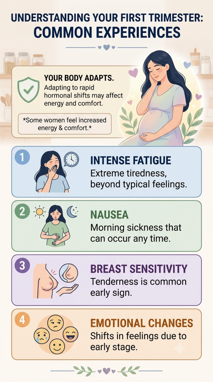 first trimester changes