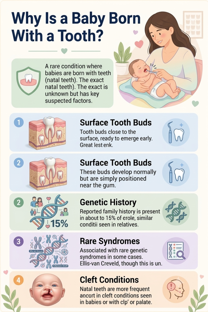baby born with tooth