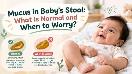 Mucus in Baby’s Stool: What Is Normal and When to Worry? A Doctor Explains