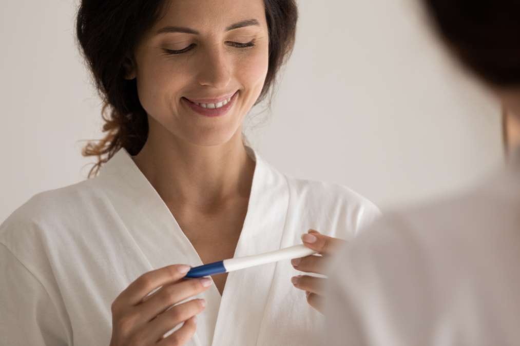Taking A pregnancy Test