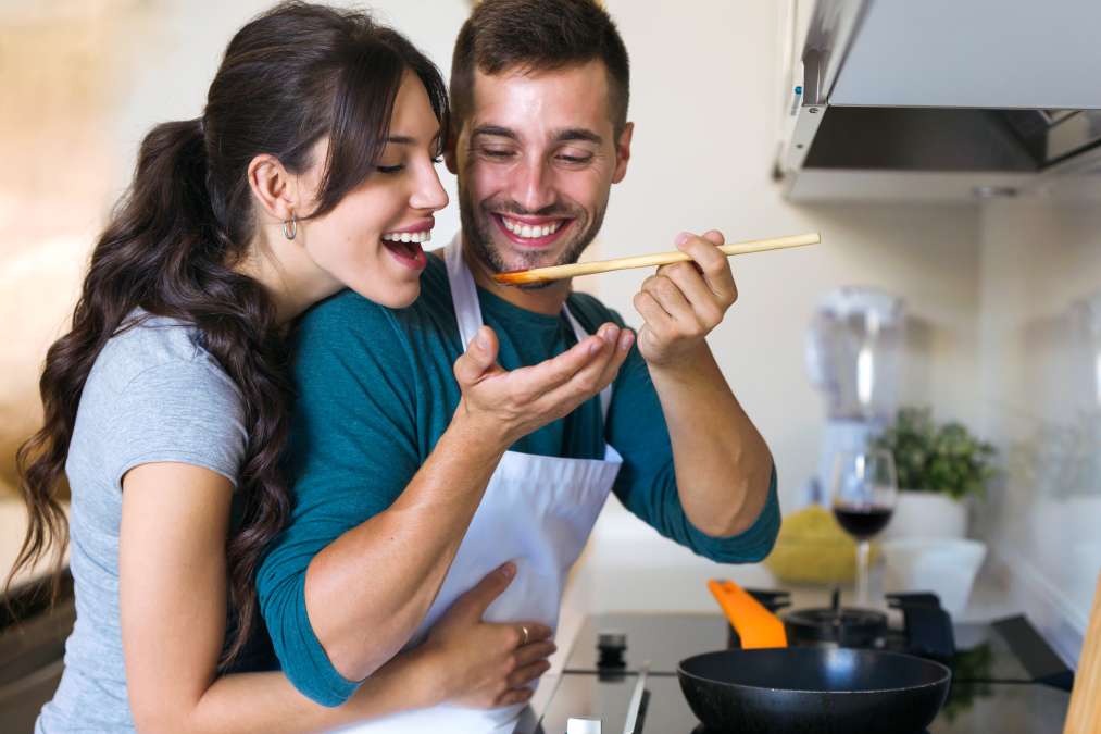 HAPPY COUPLE COOKING-Self-Care Routine