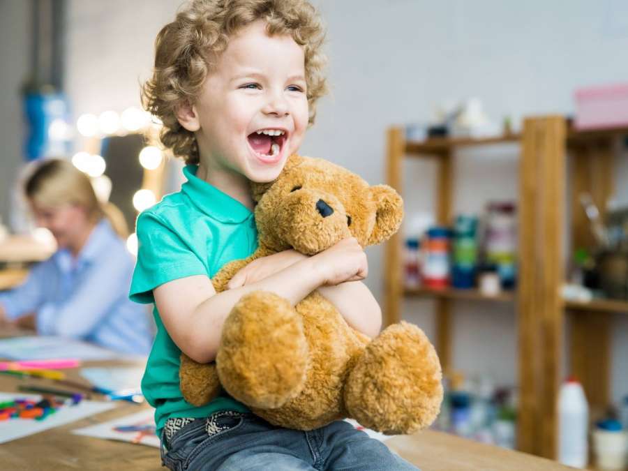 CHILD WITH FAVOURITE TOY- Baby's Attachment To Comfort Objects