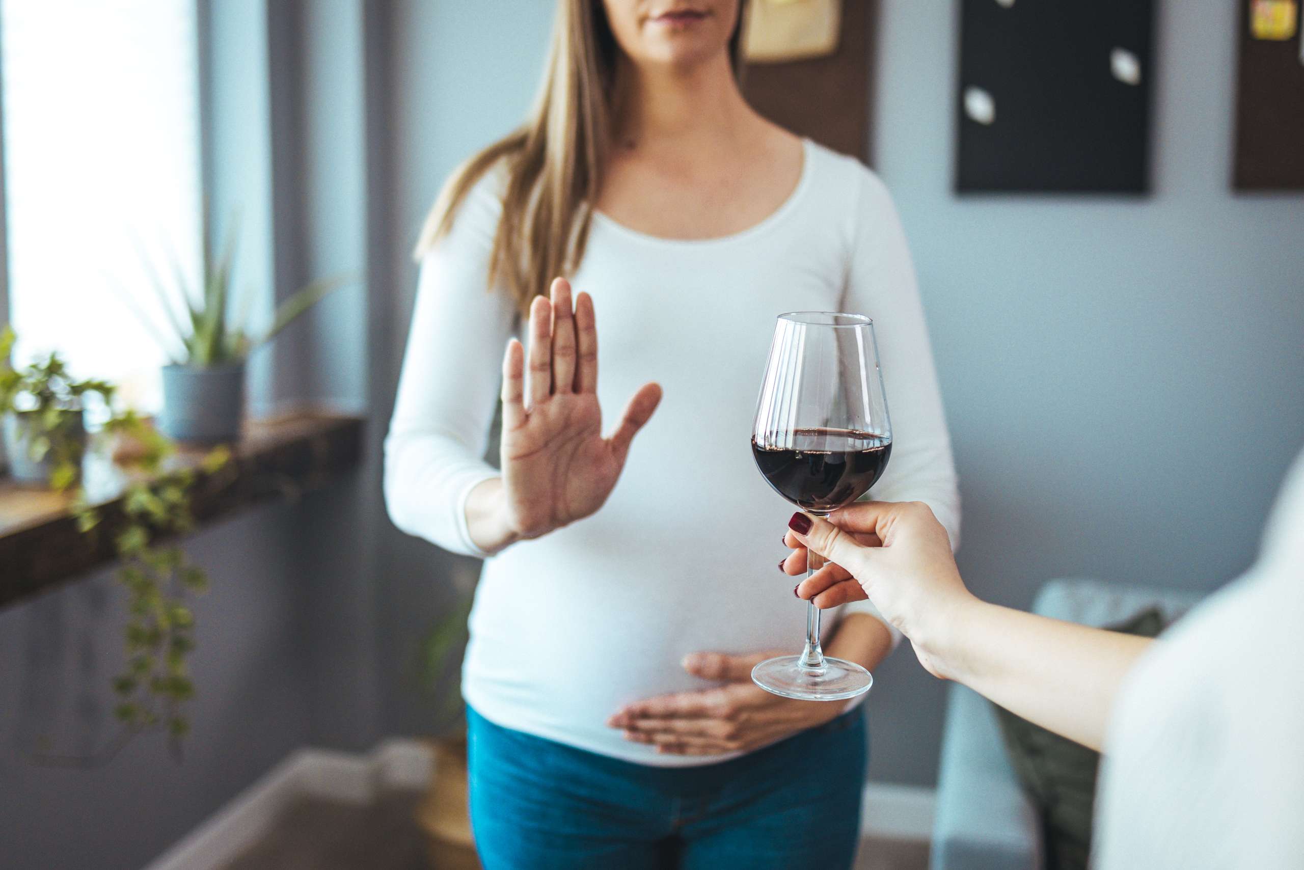 No alcohol during pregnancy concept-Alcohol In Pregnancy