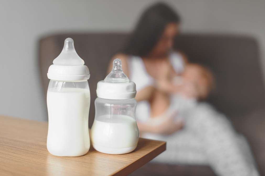 baby drinking milk-Baby Sleep Training Methods