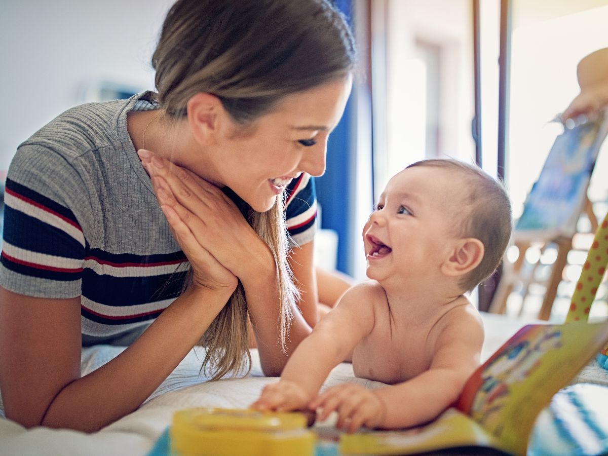 happy mother and child- Developmental Milestones Of Children