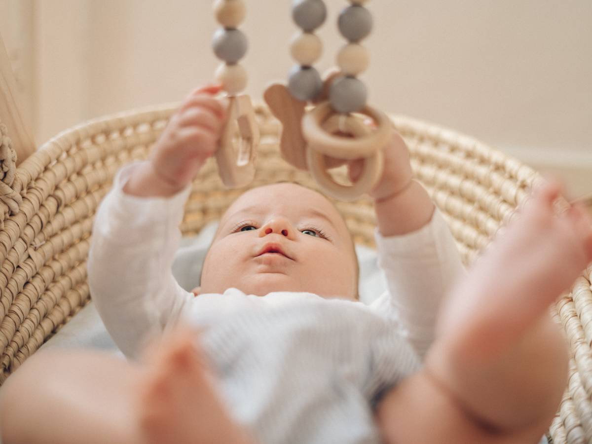 child playing with toy- Baby Holding Objects