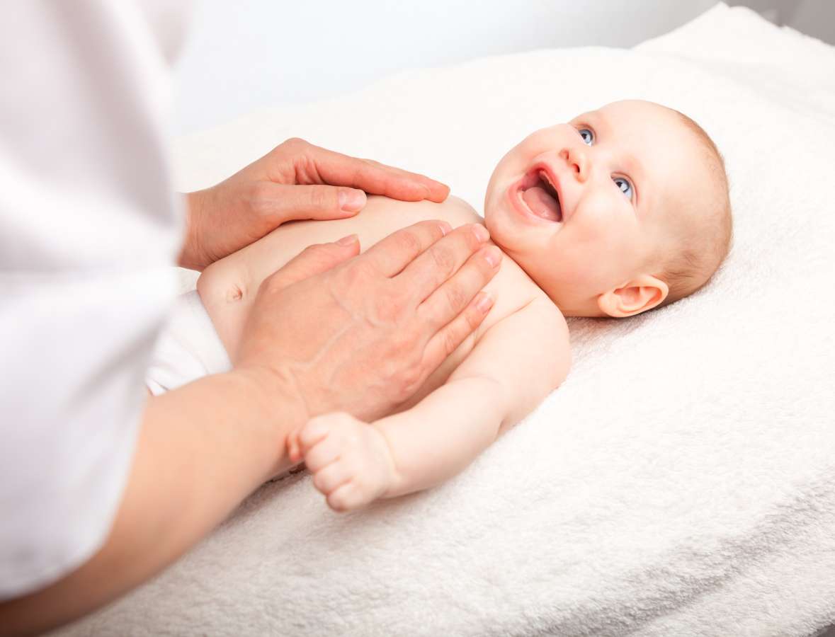 Baby chest massage- Baby Massage Benefits