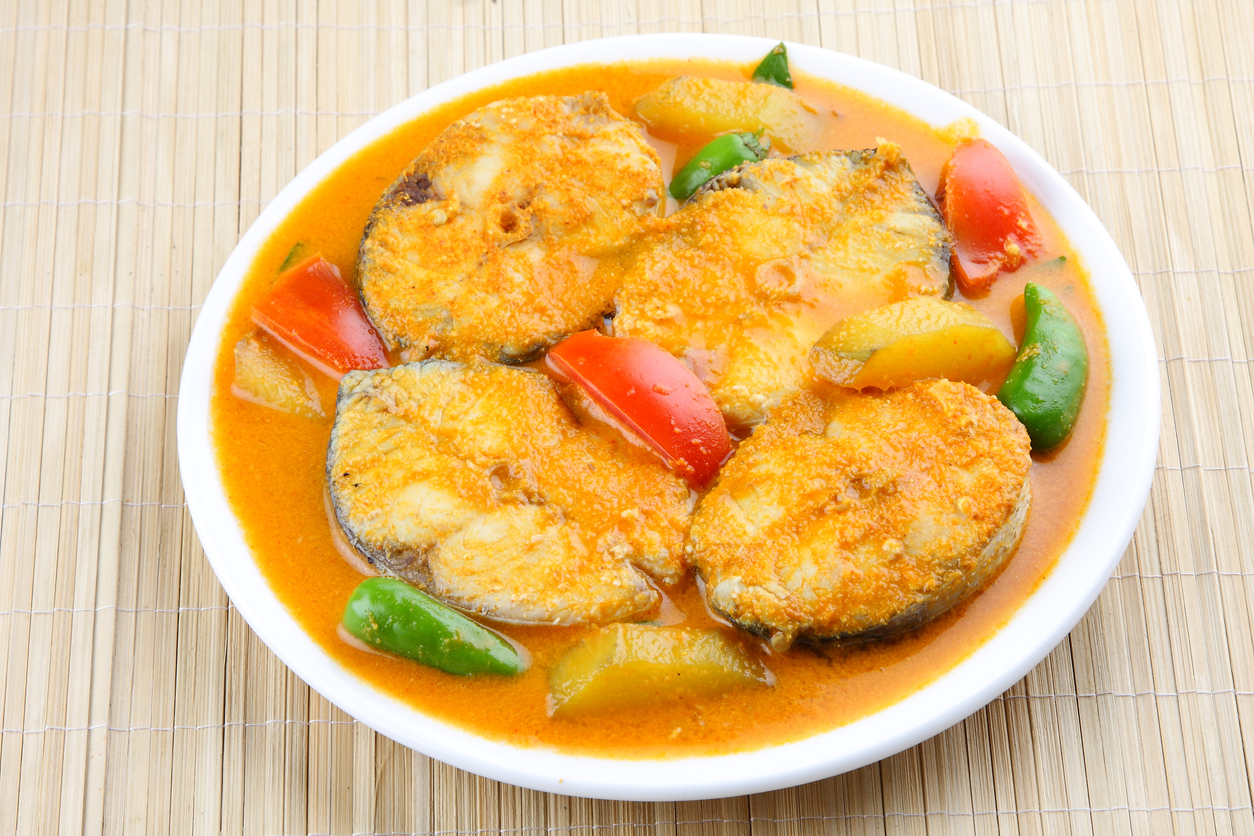 Asian style Fish curry