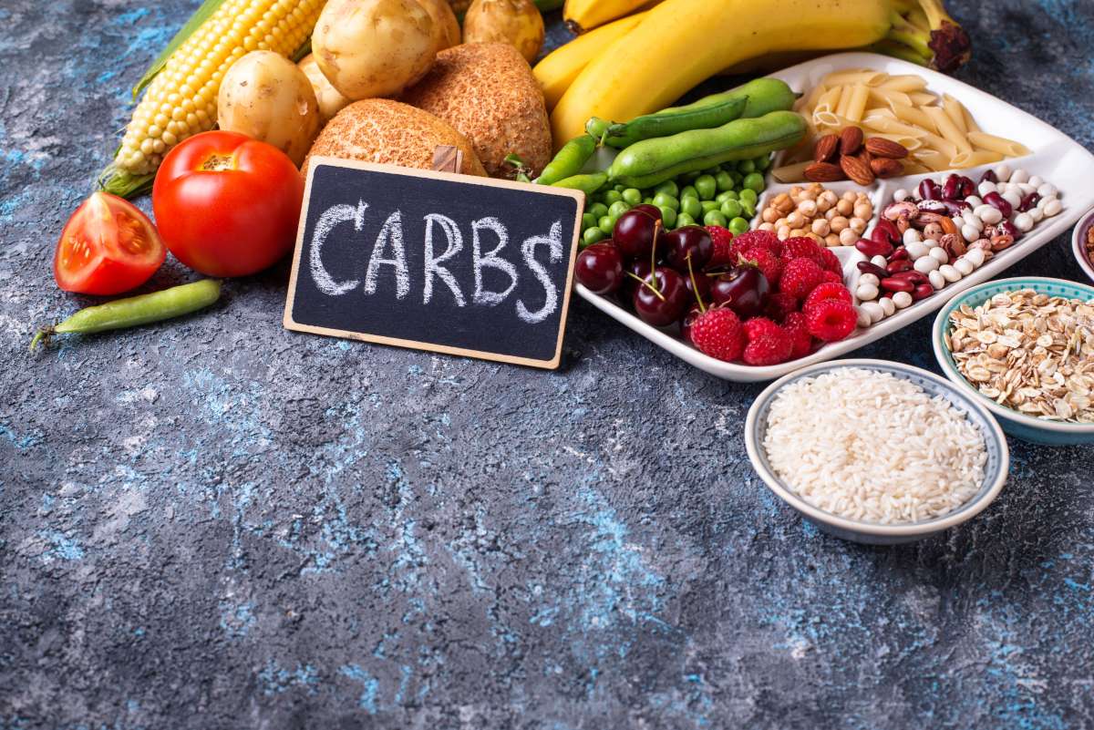 Food sources of carbohydrates. Cereals, beans, fruits, vegetables, berries, nuts and bread- Carbohydrates In Pre-Pregnancy