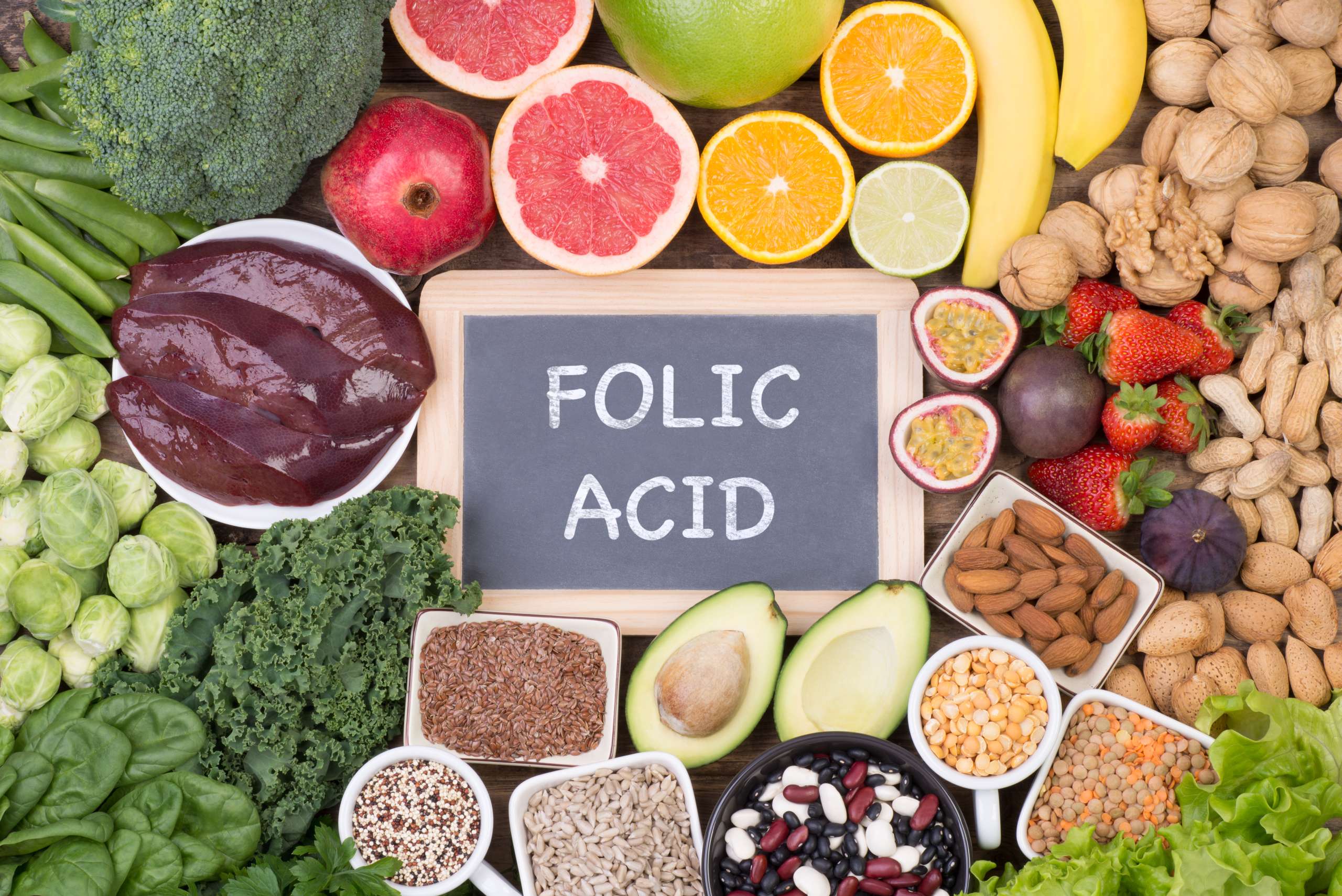 Food rich in folic acid- Preeclampsia Risk Before Pregnancy